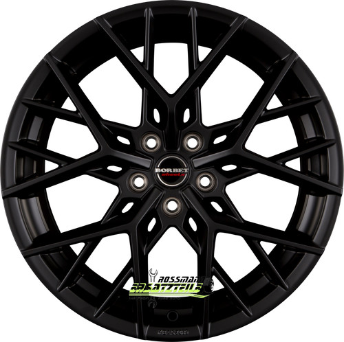 Borbet black matt 5x19 - by,