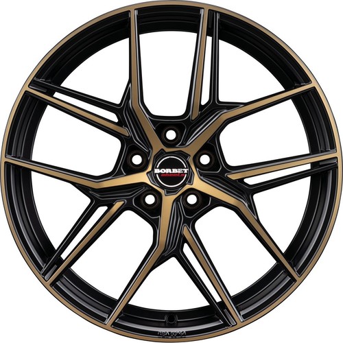Borbet black bronze matt - borbet, qx