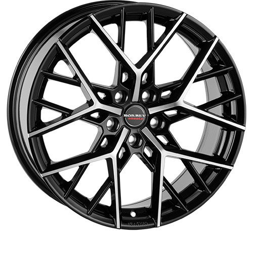Borbet 5x19 et45 black - 4x, by