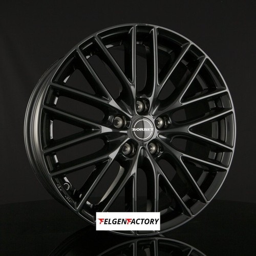 Borbet bs5 felgen black - 1x,